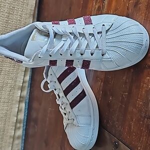 adidas gazelle silver green womens Shop Beige Womens Superstar XLG Lace Up Sneakers – Shoebacca